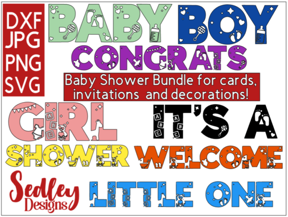 Download Baby Shower Bundle - Shower Collection