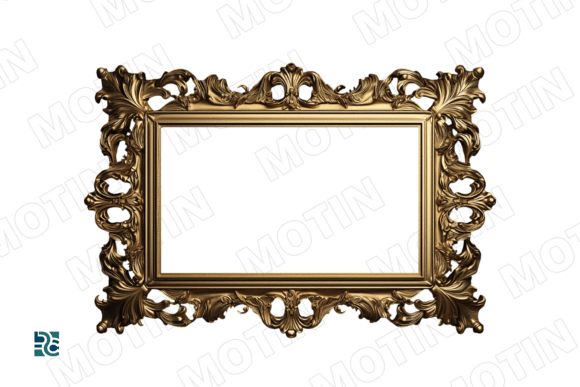 Download Decorative Gold Frame Png - Premium Resources