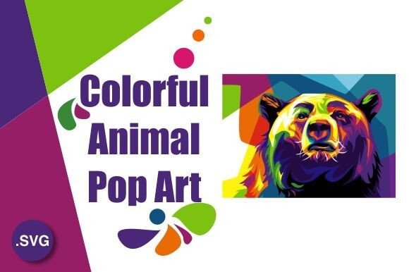 Download Colorful Bear Illustration - Premium Resources